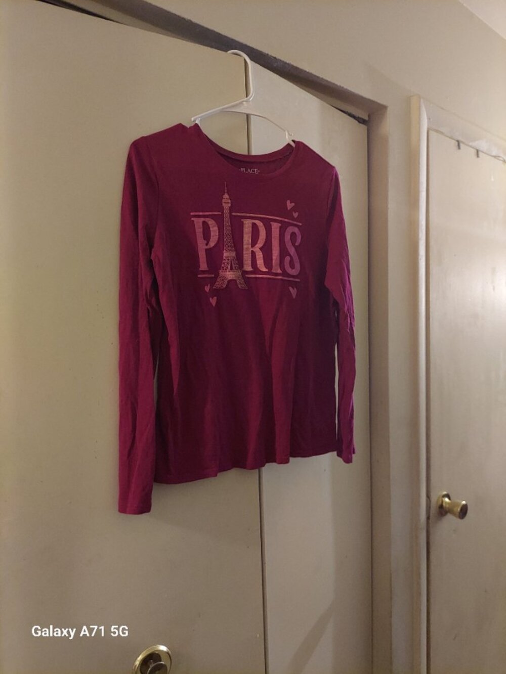 Long Sleeve Paris Graphic T-shirt